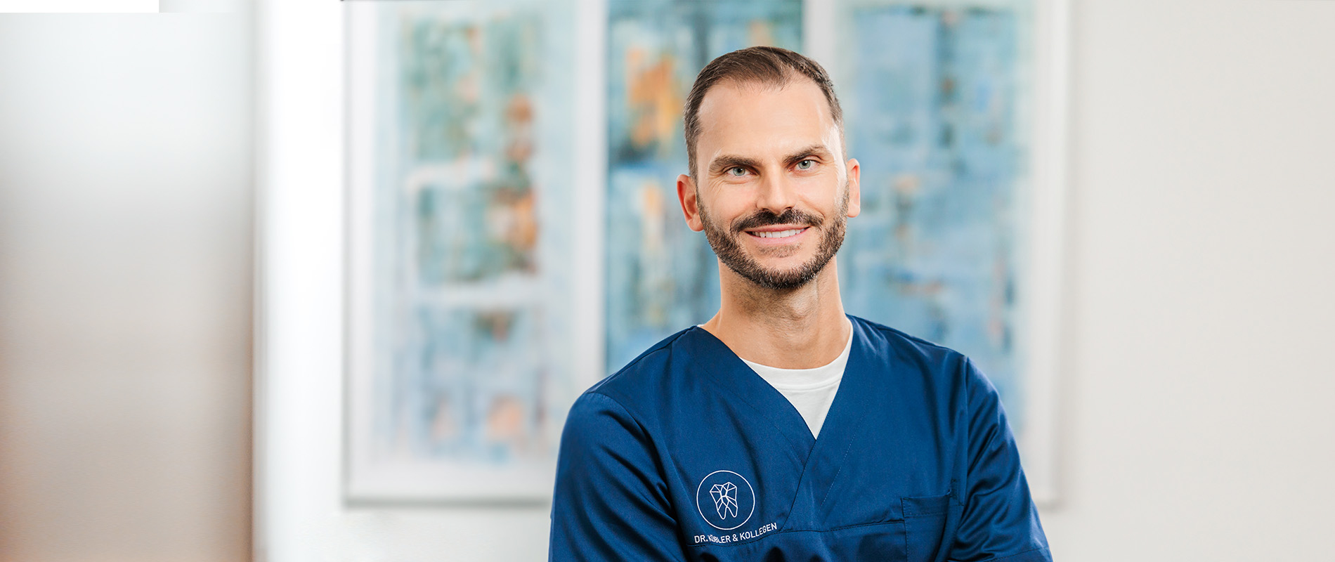 Portraitaufnahme von Dr. Andreas Kübler M.Sc.
